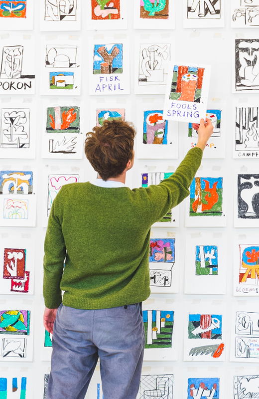 L'illustrateur Jordy Van den Nieuwendijk