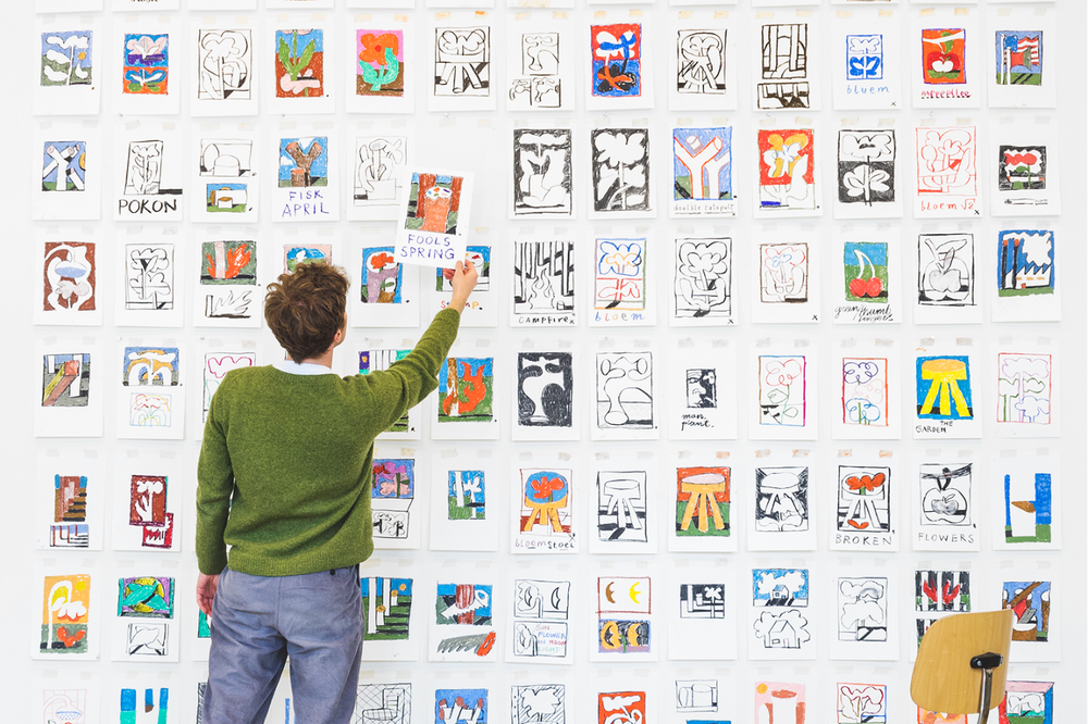 L'illustrateur Jordy Van den Nieuwendijk