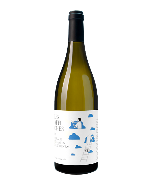 Les Affiches et Coralie et Damien Delecheneau AOP Touraine Amboise chenin