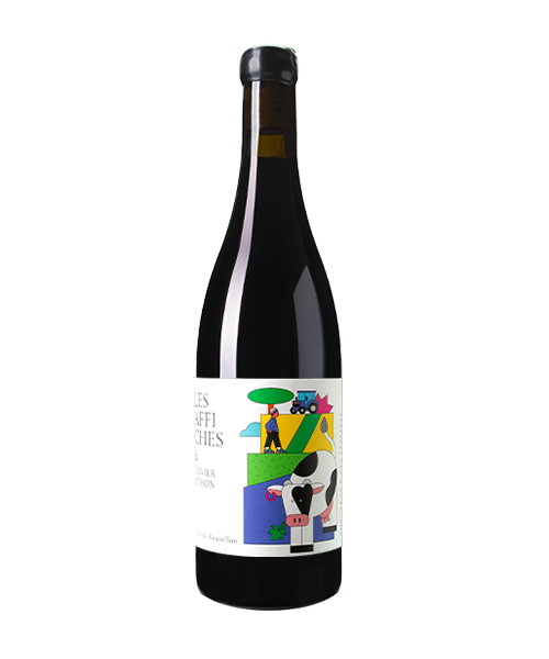 La syrah Les Affiches et Olivier Pithon Côtes du Roussillon AOP 